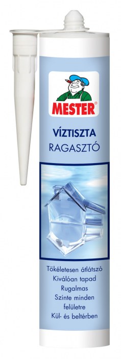 MESTER Víztiszta Ragasztó 290ml átlátszó